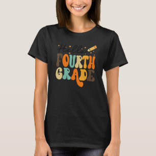 Camiseta Professor do 4º ano na equipe escolar