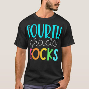 Camiseta Professor do 4º ano - T-Shirt rocha o 4º ano