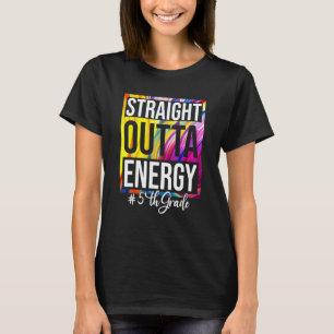 Camiseta Professor do 5º ano direto da energia gravata Groo