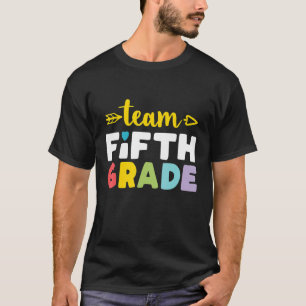 Camiseta Professor do 5 do 5º ano do primeiro dia Cu