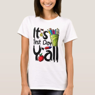 Camiseta Professor do Dia de Teste É Teste de Apreciação do