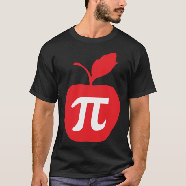 Camiseta Professor do Dia Pi 2020 apresenta Geeks e Nerd (Frente)