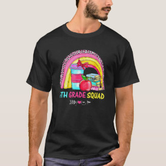 Camiseta Professor do Esquadrão da 6ª Série Leopardo Arco-Í