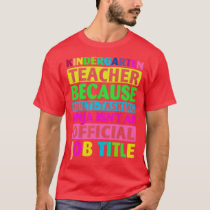 Camiseta Professor do infantário 100º Dia da Professora S