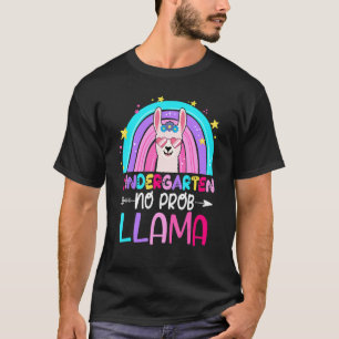 Camiseta Professor do infantário Rainbow No Prob Lama 10