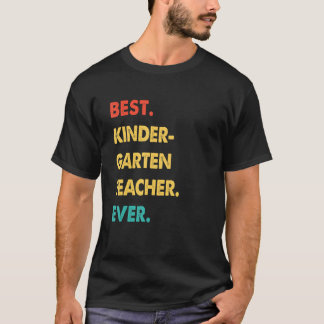 Camiseta Professor do melhor jardim de infância de sempre