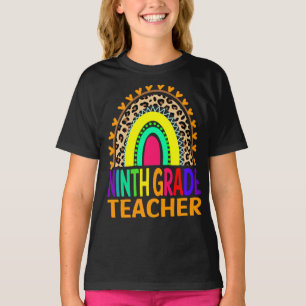 Camiseta Professor do Nono Grau Rainbow Leopard De Volta À
