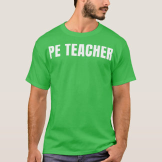 Camiseta Professor do PE Engraçado Profissão de Título de P