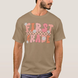 Camiseta Professor do Primeiro Ano Retro Vintage Professor