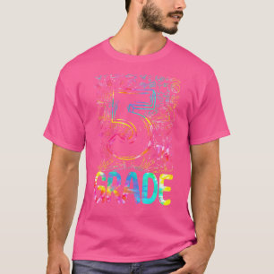Camiseta Professor Do Quinto 5 De Tie Dye De Volta À Sc