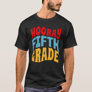 Camiseta Professor do Quinto Ano Primeiro Dia de Aula 5º Vo