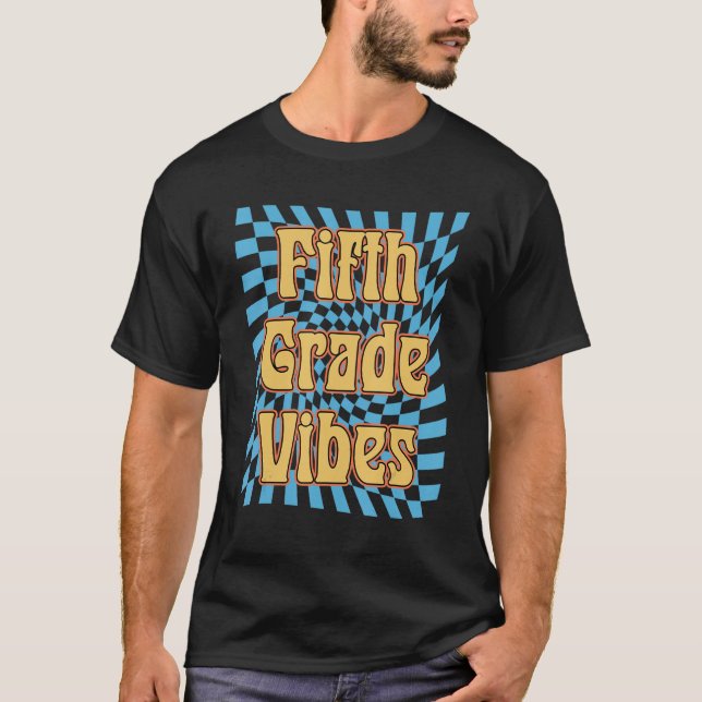 Camiseta Professor Do Quinto Grau Viba 5 De Primeiro Dia De (Frente)