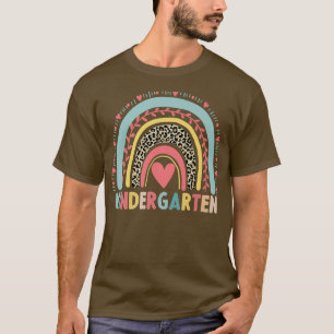 Camiseta Professor do Rainbow Kindergarten Primeiro Dia da