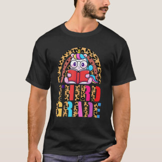 Camiseta Professor do Rainbow Leopard Funny Unicorn