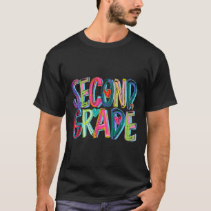 Camiseta Professor do Segundo Ano Primeiro Dia do 2º Ano de