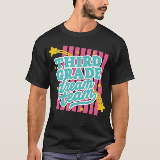 Camiseta Professor do Terceiro Ano Equipe dos Sonhos do 3º  (Frente)