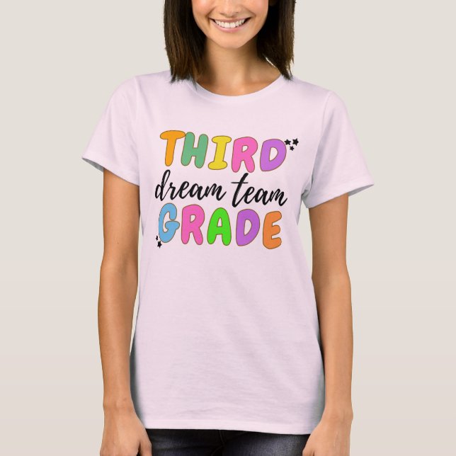 Camiseta Professor Do Terceiro Grau, De Volta À Escola, Equ (Frente)