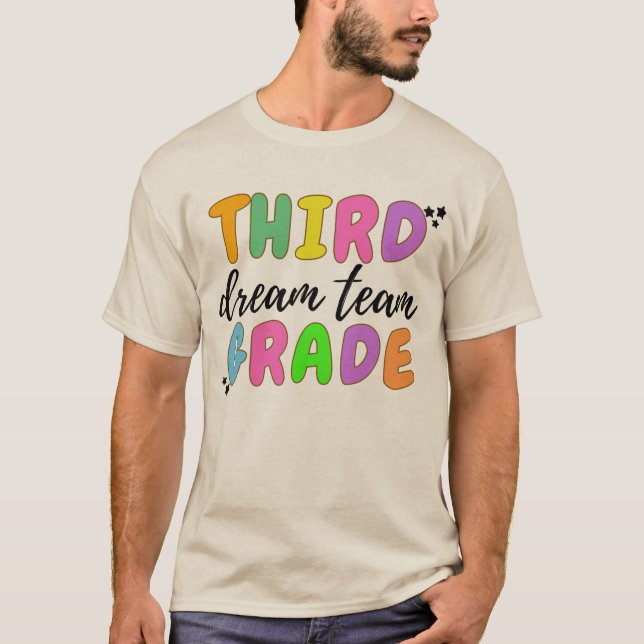 Camiseta Professor Do Terceiro Grau, De Volta À Escola, Equ (Frente)