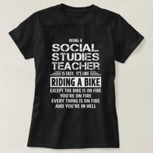 Camiseta Professor dos estudos sociais