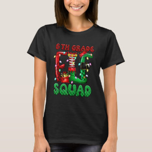 Camiseta Professor duende da equipe de duendes da 6ª série 