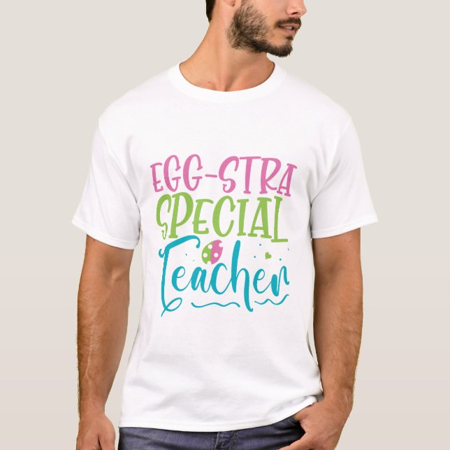 Camiseta Professor Eggstra Especial - Páscoa (Frente)