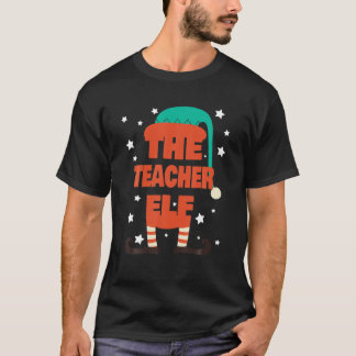 Camiseta Professor Elf Christmas Pajama - Professora Matand