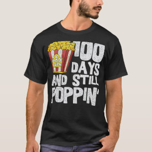 Camiseta Professor Engraçado Aluno Escola Pipoca 100 Dias D