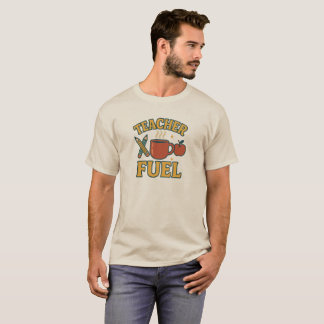 Camiseta Professor Engraçado Combustível Retro T-Shirt
