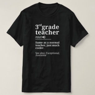 Camiseta Professor Engraçado Engraçado Professores do Terce