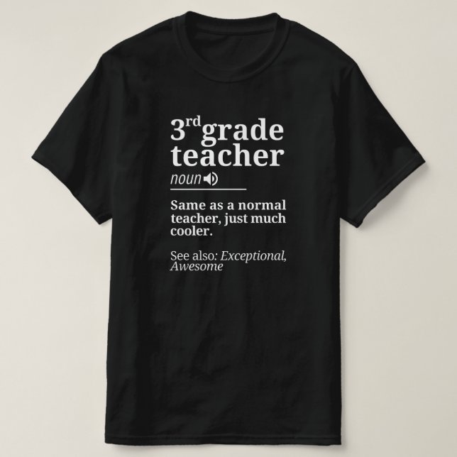 Camiseta Professor Engraçado Engraçado Professores do Terce (Frente do Design)