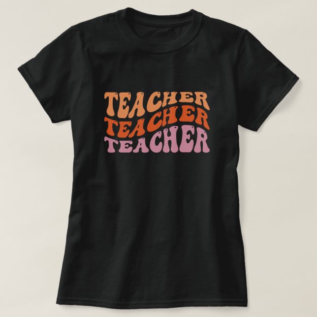 Camiseta professor engraçado fofo (Frente do Design)