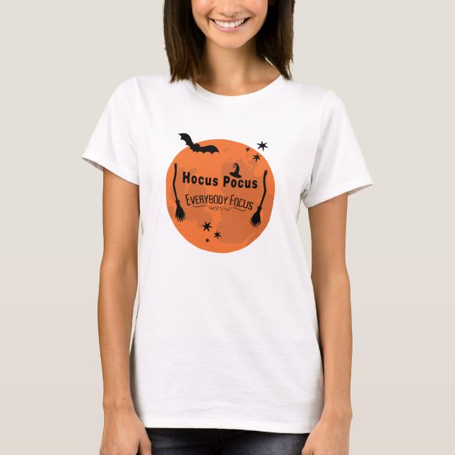 Camiseta Professor Engraçado Halloween (Frente)