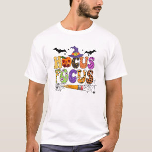 Camiseta Professor Engraçado Hocus Pocus Todos Focam no Dia