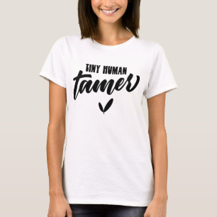 Camiseta Professor Engraçado Tiny Human Tamer