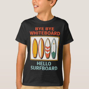 Camiseta Professor Engraçado Verão Surfando Surfista Férias