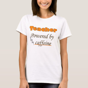 Camiseta Professor equipado com cafeína