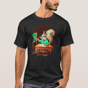 Camiseta Professor Escola Sincero Esquilo Professor