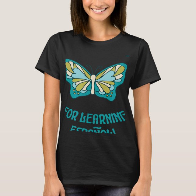 Camiseta Professor espanhol, É UM BELO DIA PARA APRENDER (Frente)