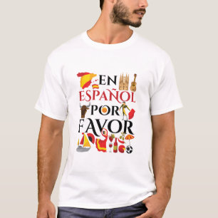 Camiseta Professor Espanol Por Favor