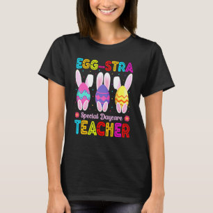 Camiseta Professor especial de creche Eggstra Costume Happy