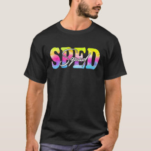 Camiseta Professor Especial De Educação Da Esquadra Sped De