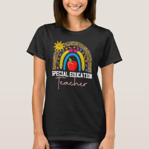 Camiseta Professor especial de educação Ed SPED Leopard Rai