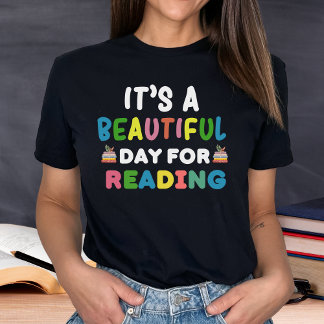 Camiseta Professor Estudante é um belo dia para ler