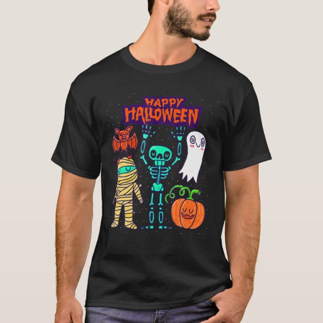 Camiseta Professor Fabuloso do 4º ano Boo Ghost Fou (Frente)
