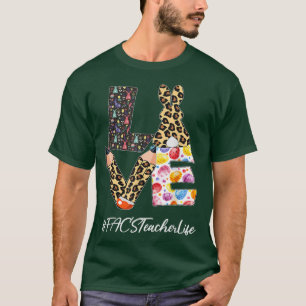 Camiseta Professor FACS Adorava Lápis Páscoa Dia Coelhinho 