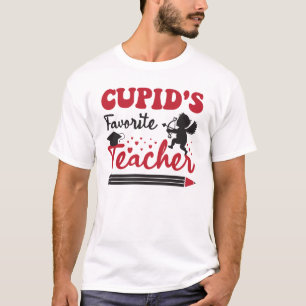 Camiseta Professor favorito de Cupid, professor Dia de os n