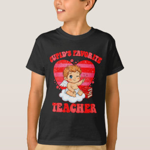 Camiseta Professor Favorito do Cupido Para Professoras Meni