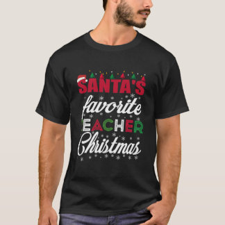 Camiseta Professor Favorito do Papai Noel