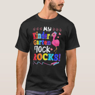 Camiseta Professor Flamingo Volta às Aulas Meu Jardim de In