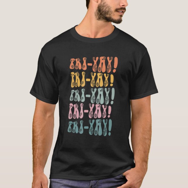 Camiseta Professor Fofo e Bonito Ensina É Famoso Sexta-Feir (Frente)